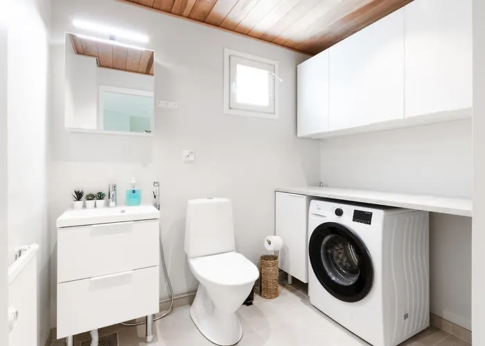 Newly Renovated Large Family Apartment, Parking, Sauna, Balcony *